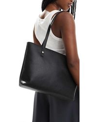ASOS - Maxi Borsa Nera - Lyst