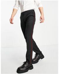 HUGO Set di Pantaloni Eleganti da Lavoro Uomo 