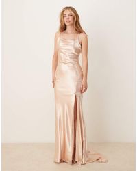 True Decadence - V Neck Midi Dress - Lyst