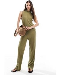 Vero Moda - Plissé Broek - Lyst