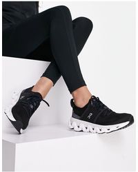 On Shoes - On - cloudswift 3 - sneakers da corsa nere e bianche - Lyst