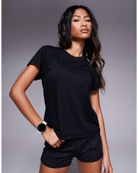 4505 - Recht Hardloop-T-Shirt Van Sneldrogend Mesh - Lyst