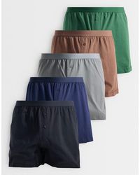 ASOS - Set Van 5 Boxershorts - Lyst