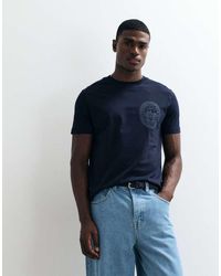 GANT - Graphic Short Sleeve T-shirt - Lyst