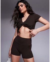 4505 - Icon 3 Inch High Waist Booty Short - Lyst