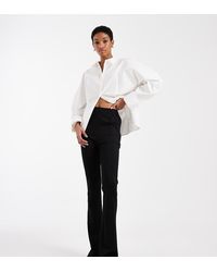 ASOS - Tall Tailored Skinny Ponte Pants With Split - Lyst