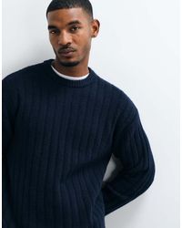 Jack & Jones - Chunky Rib Knit Jumper - Lyst