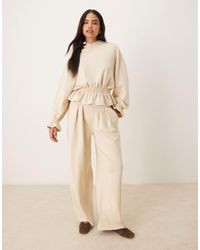 ASOS - – weiche jogginghose aus cupro - Lyst