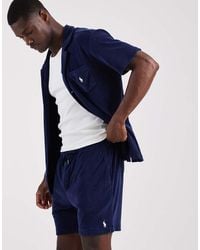 Polo Ralph Lauren - Icon Logo Co-ord Terry Cloth Shorts - Lyst