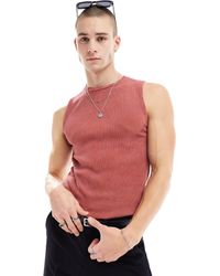 ASOS - – geripptes muskel-tanktop - Lyst