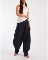 ASOS - Tailored Volume Balloon Pants With Side Pleat - Lyst