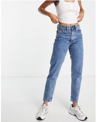 WÅVEN - Elsa High Rise Straight Leg Jeans - Lyst