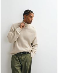 JJ Rebel - Roll Neck Ribbed Jumper - Lyst