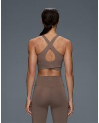 Oysho - Light Touch Crossover Back Tank Top - Lyst