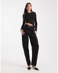 ASOS - Asos design tall – schmale barrel leg jeans - Lyst