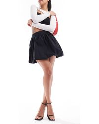 Miss Selfridge - Poplin Puffball Mini Skirt - Lyst