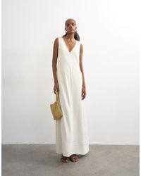 TOPSHOP - – schlichtes maxikleid - Lyst