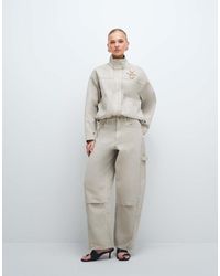 ASOS - Aviator Barrel Jeans - Lyst