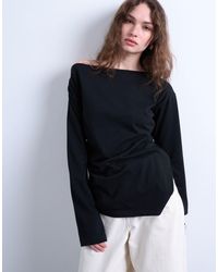 TOPSHOP - – langärmliges oberteil aus jersey - Lyst