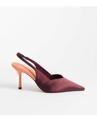 ASOS - Wide Fit Sabrina Slingback Stiletto Heels - Lyst