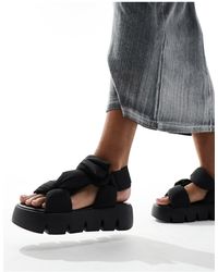 Steve Madden - Puffy Sandal With Chunky Sole - Lyst