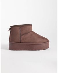 SEQWL - Mini Flatform Boots - Lyst