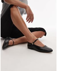 Tommy Hilfiger - Leather Ballet Pumps - Lyst