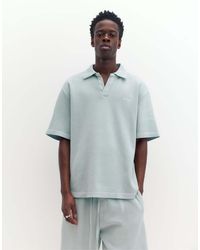 Pull&Bear - Short Sleeve Piqué Polo Shirt - Lyst