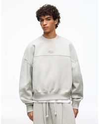 Bershka - Boxy Crew Neck Sweatshirt - Lyst