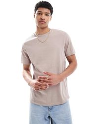 ASOS - Basic T-Shirt Met Ronde Hals - Lyst