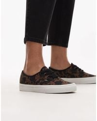 Vans - Authentic - baskets à imprimé vache - Lyst