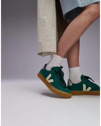 Veja - – campo – auffällige sneaker aus wildleder - Lyst