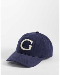 GANT - G Badge Logo Brushed Cotton Cap - Lyst