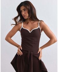 Aim'n - Chocolate Sense Contour Singlet - Lyst