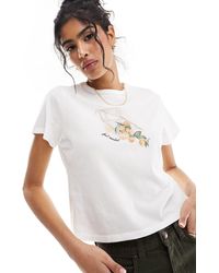 Abercrombie & Fitch - – knapp geschnittenes t-shirt - Lyst