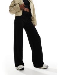Stradivarius - Straight Leg Knitted Trousers - Lyst