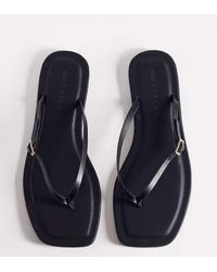 ASOS - Wide Fit Fitz Skinny Strap Sandals - Lyst