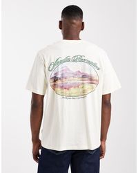 Jack & Jones - Oversized T-shirt With Scenic Back Print - Lyst