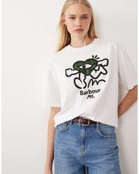 Barbour - X Mul Ouseburn Short Sleeve Graphic T-shirt - Lyst