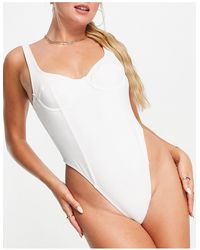 TWIIN Underwired Swimsuit - White