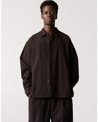 Pull&Bear - Camisa De (Parte De Un Conjunto) - Lyst
