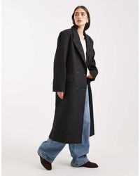 ASOS - Abrigo Dad Melange Extragrande De - Lyst