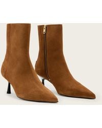 AllSaints - – vivian – stiefel aus wildleder - Lyst