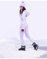 ASOS 4505 - Ski Belted Ski Suit With Skinny Leg And Hood - Lyst