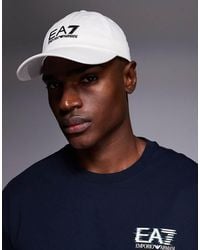 EA7 - Armani Logo Baseball Cap - Lyst