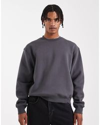 ASOS - – essentials – kastiges relaxed-fit-sweatshirt - Lyst