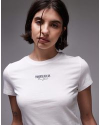 Tommy Hilfiger - Essential Logo Slim T-Shirt - Lyst