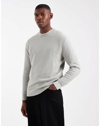 Only & Sons - Regular Fit Waffle Knit Jumper - Lyst