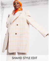 ASOS Dad Suit Blazer - Natural