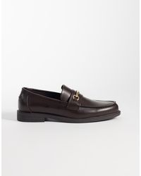 ASOS - Penny Loafers With Snaffle - Lyst